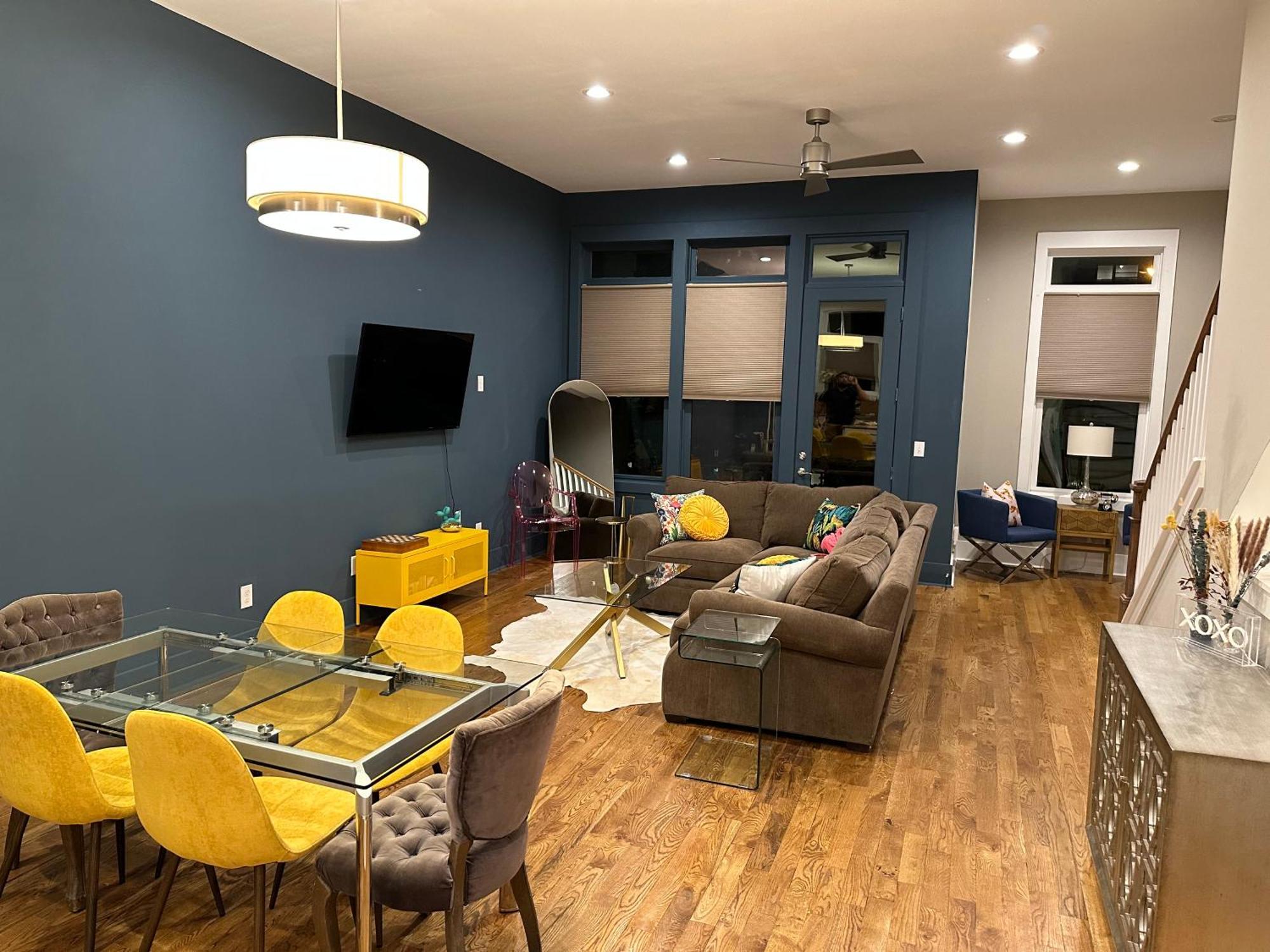 Glitz & Guitars I Stylish 3Br With Rooftop Hot Tub In East Nashville Exterior photo
